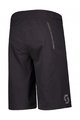 SCOTT kratke hlače bez tregera - ENDURANCE LS/FIT W/PAD - crna