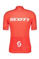 SCOTT kratki dres i kratke hlače - RC PRO SS - siva/bijela/crvena