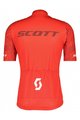 SCOTT dres kratkih rukava - RC TEAM 10 SS - bijela/crvena