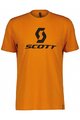 SCOTT majica kratkih rukava - ICON SS - crna/narančasta