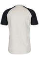 SCOTT majica kratkih rukava - ICON RAGLAN SS - crna/siva