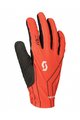 SCOTT rukavice s dugim prstima - RC TEAM LF 2022 - crvena/siva
