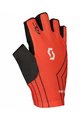 SCOTT rukavice s kratkim prstima - RC TEAM LF 2022 - crvena/siva