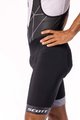 SCOTT kratke hlače s tregerima - RC TEAM ++ - crna/bijela