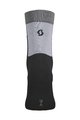 SCOTT čarape klasične - BLOCK STRIPE CREW - crna/siva