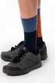 SCOTT čarape klasične - BLOCK STRIPE CREW - plava/narančasta