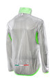 SIX2 jakna otporna na vjetar - GHOST - transparentna/zelena