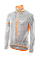 SIX2 jakna otporna na vjetar - GHOST - transparentna/narančasta