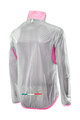 SIX2 jakna otporna na vjetar - GHOST - ružičasta/transparentna