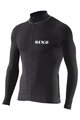 SIX2 dres dugih rukava ljetni - BIKE4 CHROMO - crna