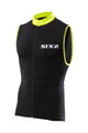 SIX2 dres bez rukava - BIKE2 STRIPES - crna/žuta