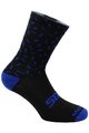 SIX2 čarape klasične - MERINO WOOL - plava/crna