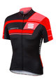 SPORTFUL dres kratkih rukava - GRUPPETTO PRO TEAM - crna/crvena