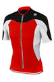 SPORTFUL dres kratkih rukava - CRANK - crvena/bijela/crna