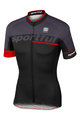 SPORTFUL dres kratkih rukava - SC TEAM - crna/crvena