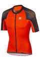 SPORTFUL dres kratkih rukava - BODYFIT SPEEDSKIN - narančasta/crna