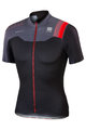 SPORTFUL dres kratkih rukava - BODYFIT PRO TEAM - crna/siva