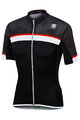 SPORTFUL dres kratkih rukava - PISTA - crvena/crna/bijela