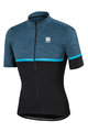 SPORTFUL dres kratkih rukava - GIARA - crna/plava/siva