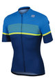 SPORTFUL dres kratkih rukava - FREQUENCE - plava/žuta