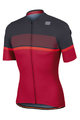 SPORTFUL dres kratkih rukava - FREQUENCE - ružičasta/siva