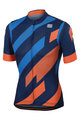 SPORTFUL dres kratkih rukava - VOLT - narančasta/plava