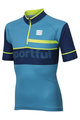 SPORTFUL dres kratkih rukava - SQUADRA CORSE KIDS - svjetloplava/žuta/plava