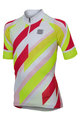SPORTFUL dres kratkih rukava - VOLT KIDS - crvena/bijela/žuta