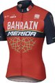 SPORTFUL dres kratkih rukava - BAHRAIN MERIDA 2017 - crvena/crna