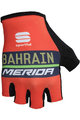 SPORTFUL rukavice s kratkim prstima - BAHRAIN MERIDA 2018 - crvena/crna/plava