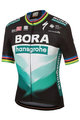 SPORTFUL dres kratkih rukava - BORA HANSGROHE 2020 - crna/zelena/višebojna
