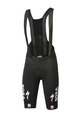 SPORTFUL kratke hlače s tregerima - BORA HANSGROHE 2020 - crna