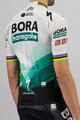 SPORTFUL dres kratkih rukava - BORA HANSGROHE 2021 - siva/zelena