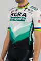 SPORTFUL dres kratkih rukava - BORA HANSGROHE 2021 - siva/zelena