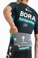 SPORTFUL dres kratkih rukava - BORA HANSGROHE 2021 - zelena/crna