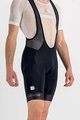 SPORTFUL kratke hlače s tregerima - NEO - crna