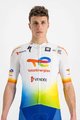 SPORTFUL dres kratkih rukava - TOTAL ENERGIES 2022 - bijela/plava/narančasta/žuta