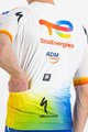 SPORTFUL dres kratkih rukava - TOTAL ENERGIES 2022 - bijela/plava/narančasta/žuta