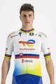 SPORTFUL dres kratkih rukava - TOTAL ENERGIES 2022 - žuta/narančasta/bijela/plava