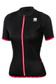 SPORTFUL dres kratkih rukava - LUNA LADY - crna/ružičasta