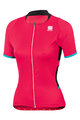 SPORTFUL dres kratkih rukava - LUNA LADY - crna/ružičasta