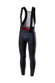 CASTELLI duge hlače s tregerima - TEAM SKY 2019 WINTER - crna