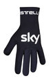 CASTELLI rukavice s dugim prstima - TEAM SKY 2019 DULVIO - crna/bijela/plava