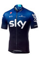CASTELLI dres kratkih rukava - TEAM SKY FAN 2019  - crna/plava/bijela