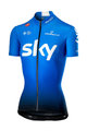 CASTELLI dres kratkih rukava - TEAM SKY FAN 2019 - svjetloplava/bijela/crna