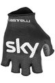 CASTELLI rukavice s kratkim prstima - TEAM SKY 2019 - plava/crna