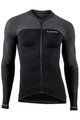 UYN dres dugih rukava zimski - BIKING ALPHA - crna/siva
