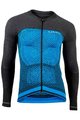 UYN dres dugih rukava zimski - BIKING ALPHA - plava/crna
