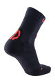UYN čarape klasične - MOUNTAIN MTB - crvena/crna