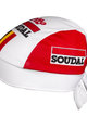 bandana - LOTTO SOUDAL 2019 - bijela/crvena